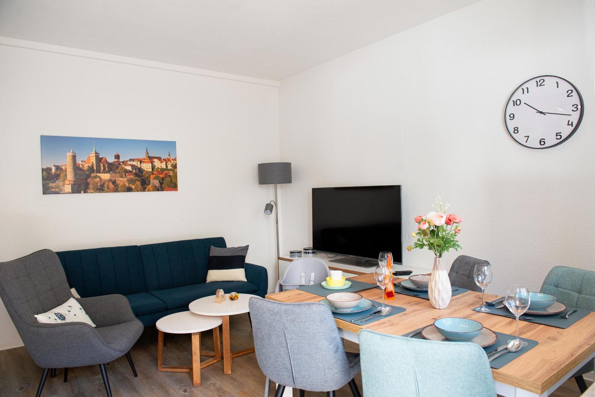 Savor Appartement 5 Personen 2 Schlafzimmer Babybett Netflix Balkon Zentrum Bautzen Kültér fotó